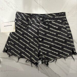 Alexander Wang denim shorts